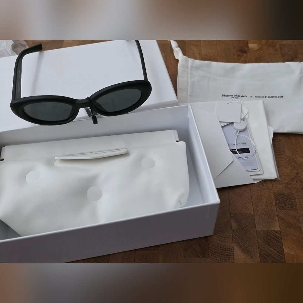 Maison Margiela × Gentle Monster Black Sunglasses
